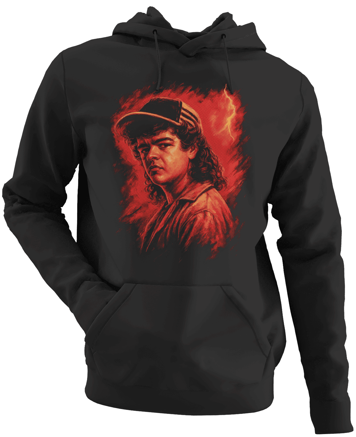 stranger things dustin red