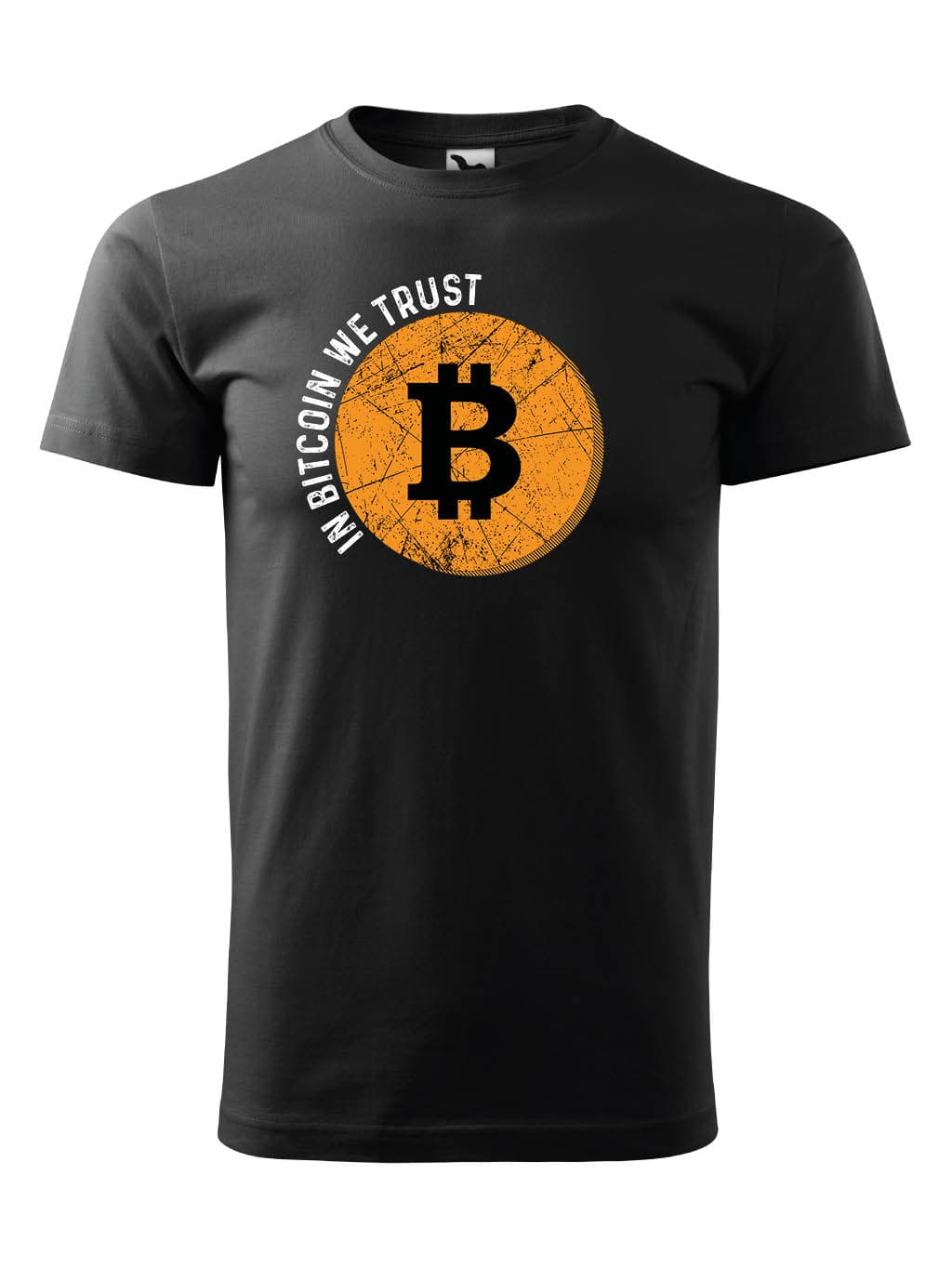 Tričko s potiskem In bitcoin we trust