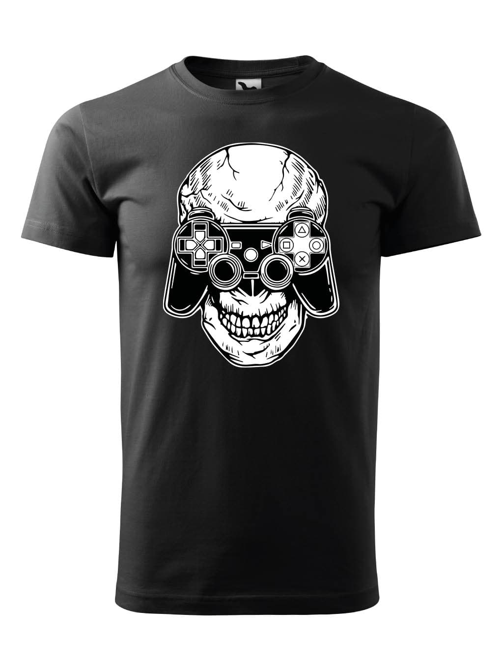Tričko s potiskem Playstation Skull