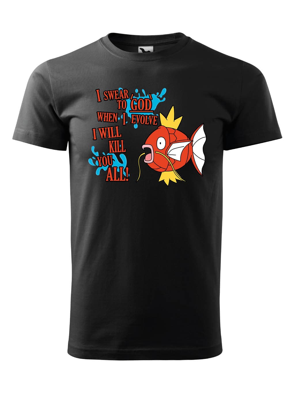 Tričko s potiskem Nebojácný Magicarp