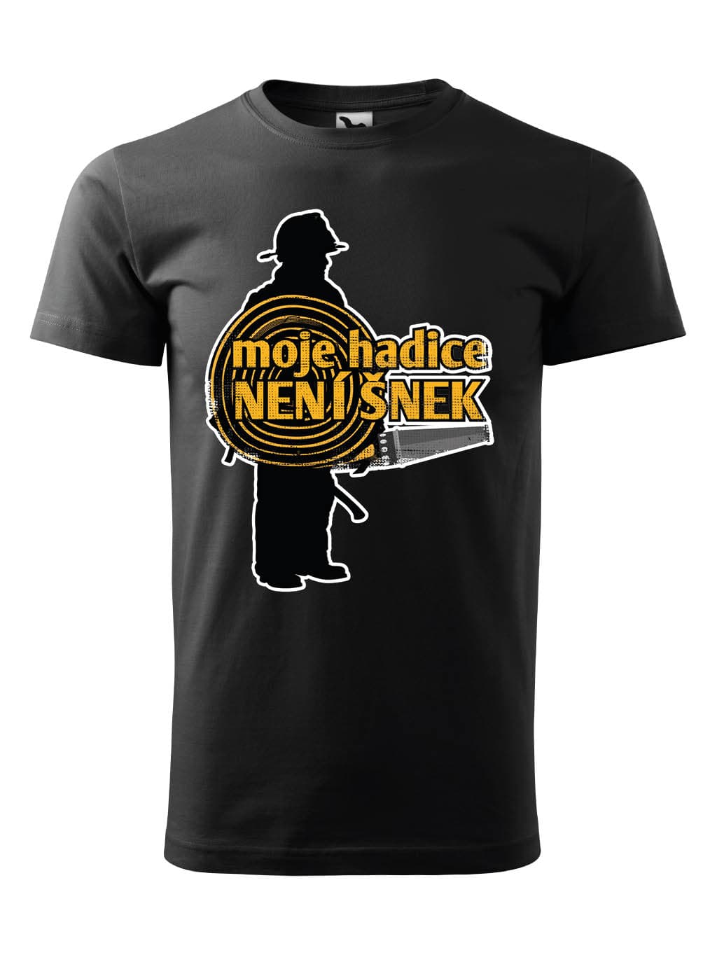 Tričko s potiskem Moje hadice