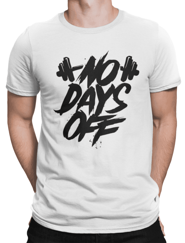 tricko s potiskem no days off (1)