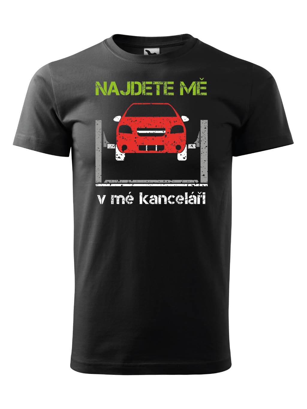 Tričko s potiskem Automechanikova Kancelář