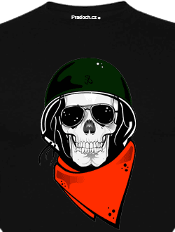 Tričko s potiskem Dead Biker