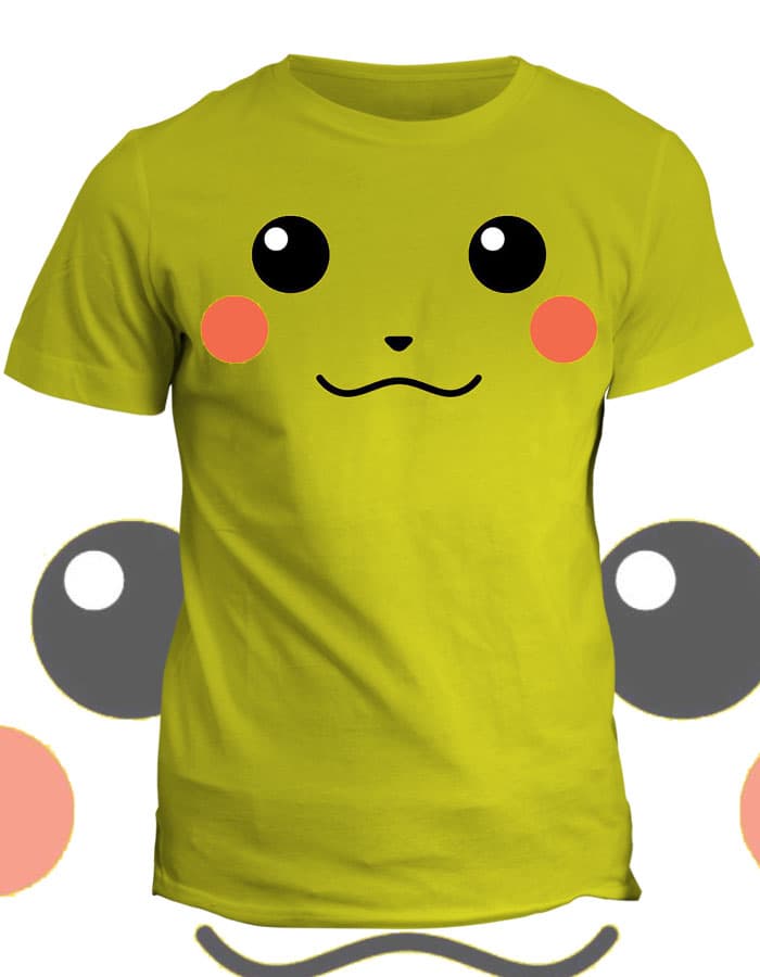 Tričko s potiskem Pika Pikachu