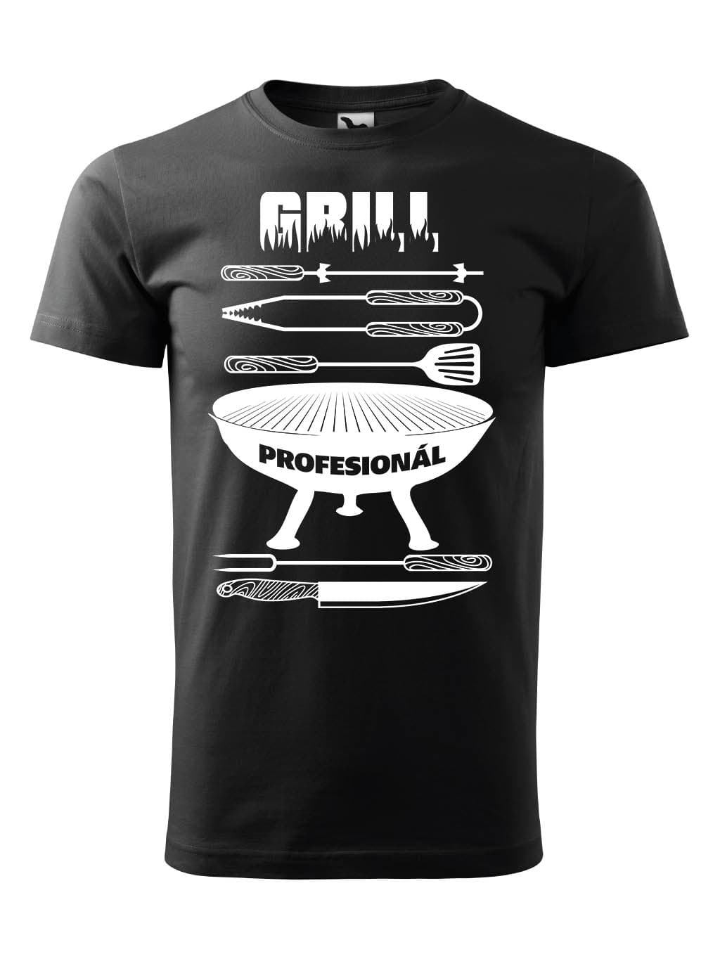 Tričko s potiskem Grill Profesional