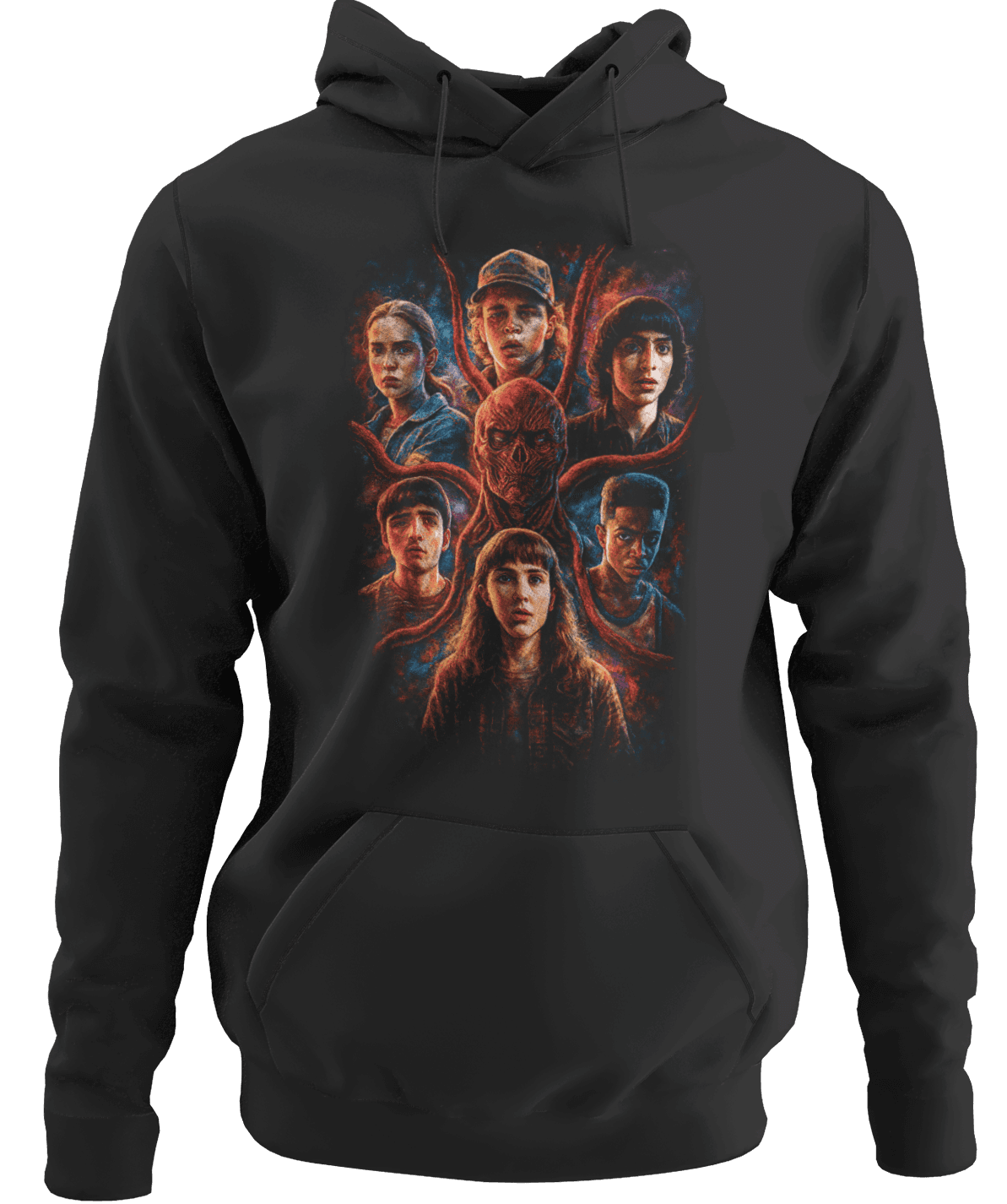 Mikina s potiskem stranger things crew