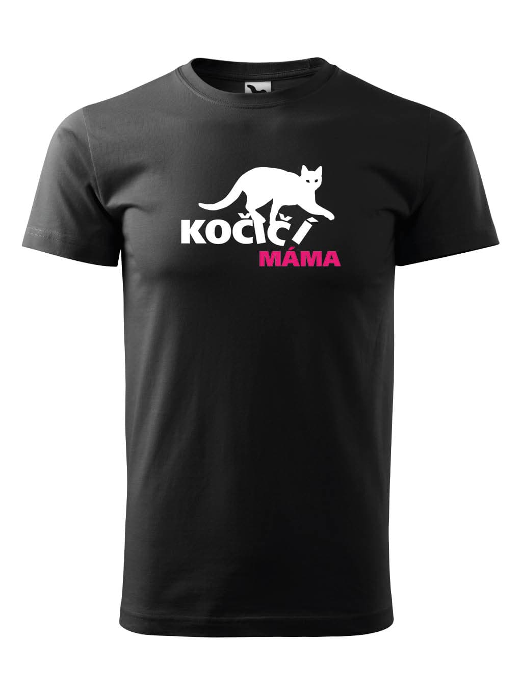 Tričko s potiskem Kočičí máma