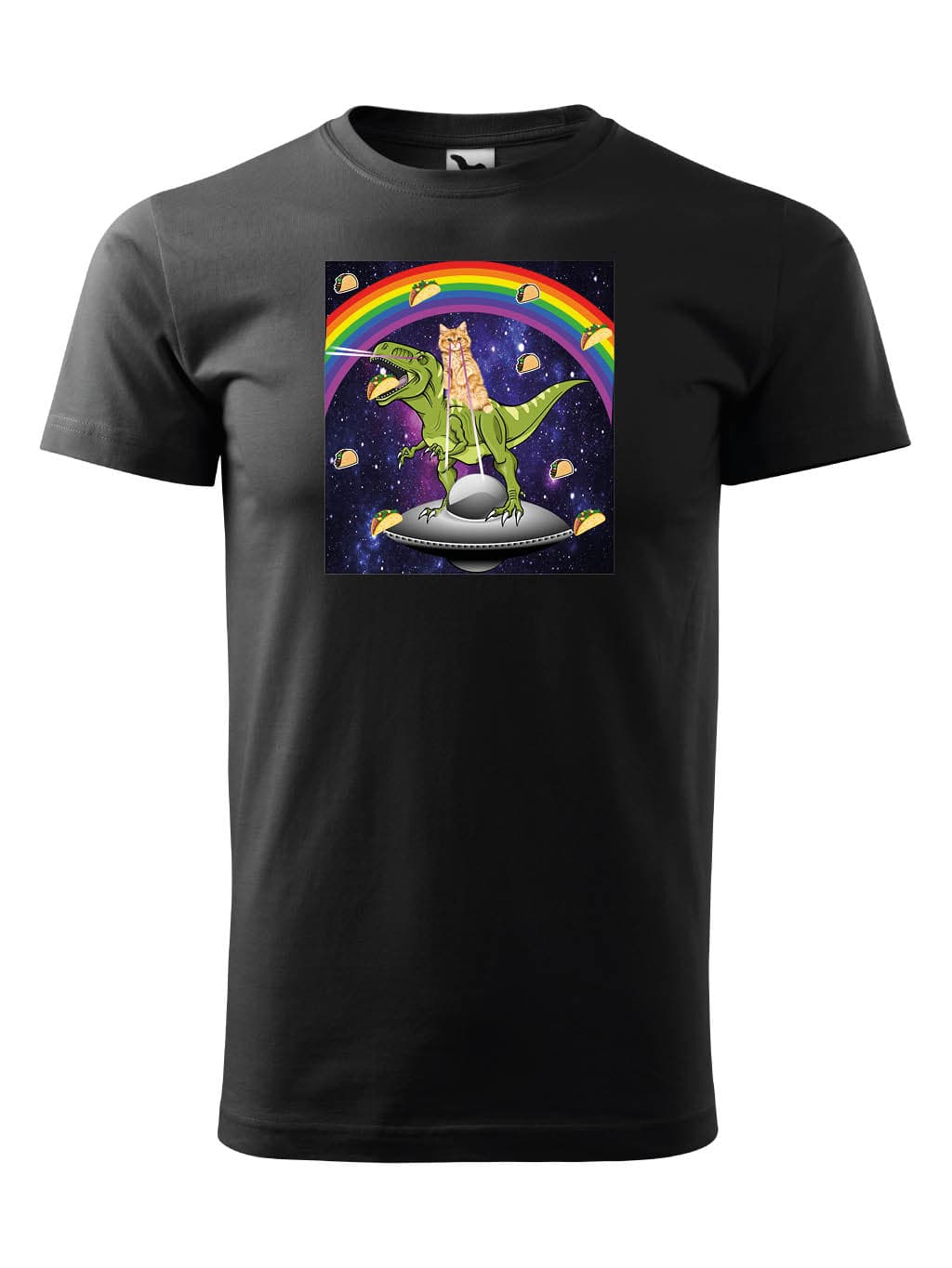 Tričko s potiskem Rainbow laser