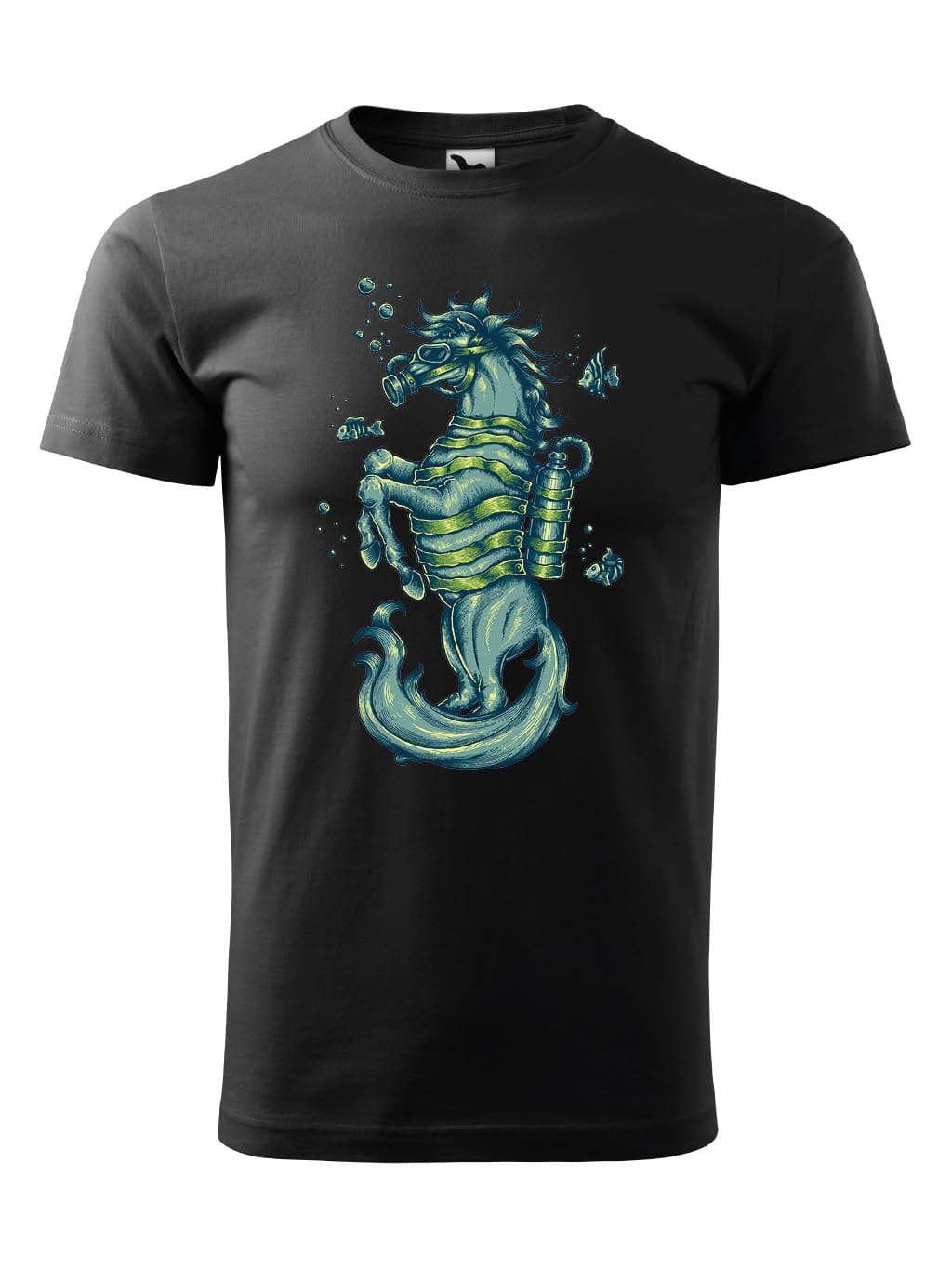 Tričko s potiskem Seahorse
