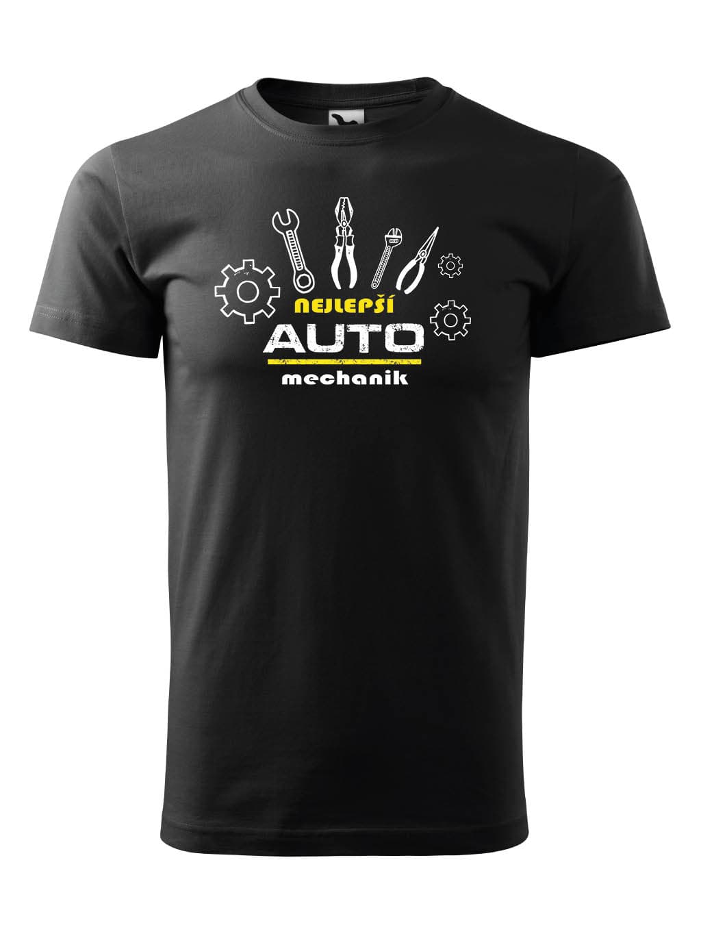 Tričko s potiskem Nejlepší mechanik