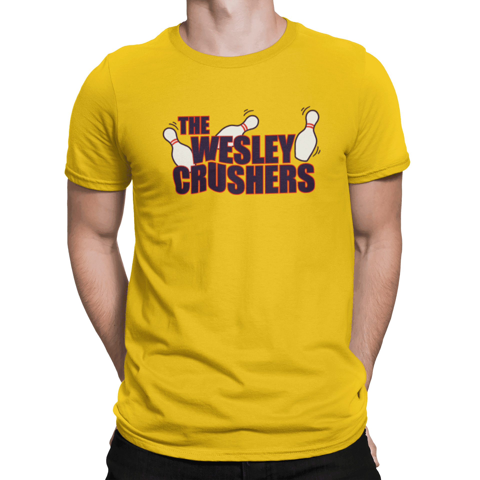the wesley crushers zlute triko