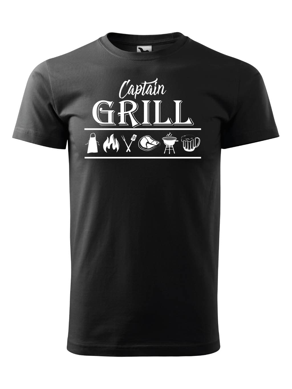 Tričko s potiskem Captain Grill