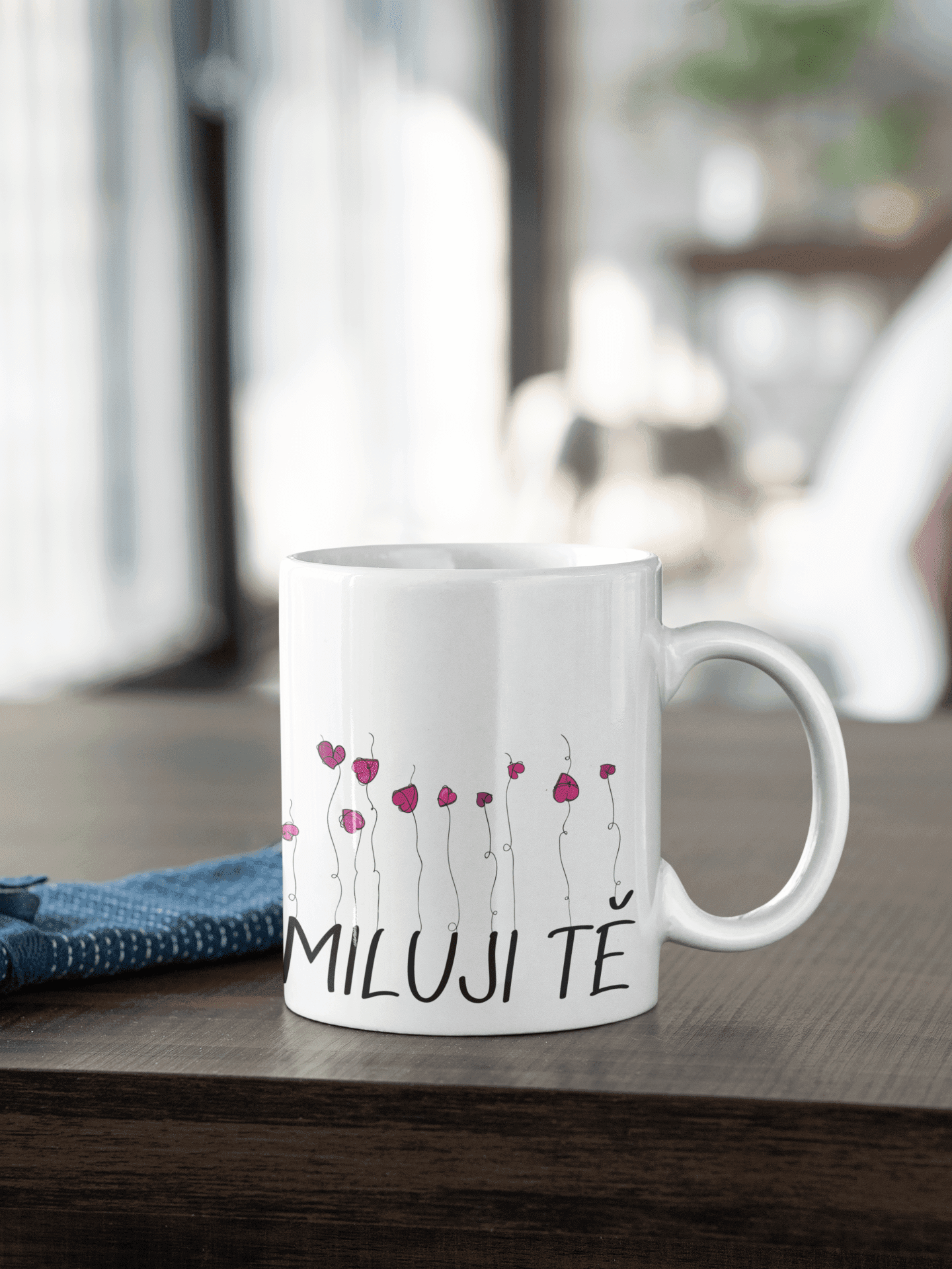 miluji te hrnek