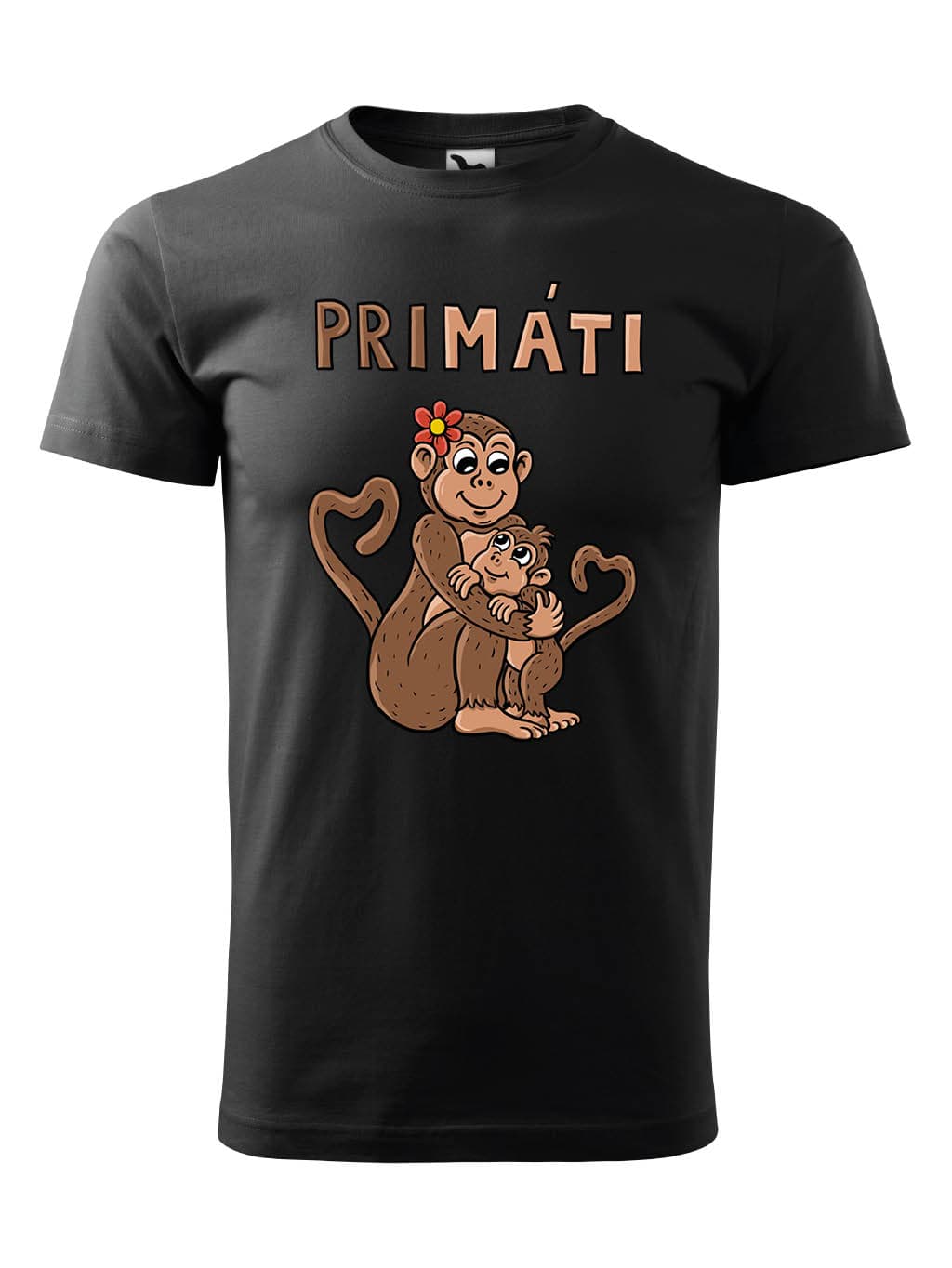 Tričko s potiskem Primáti