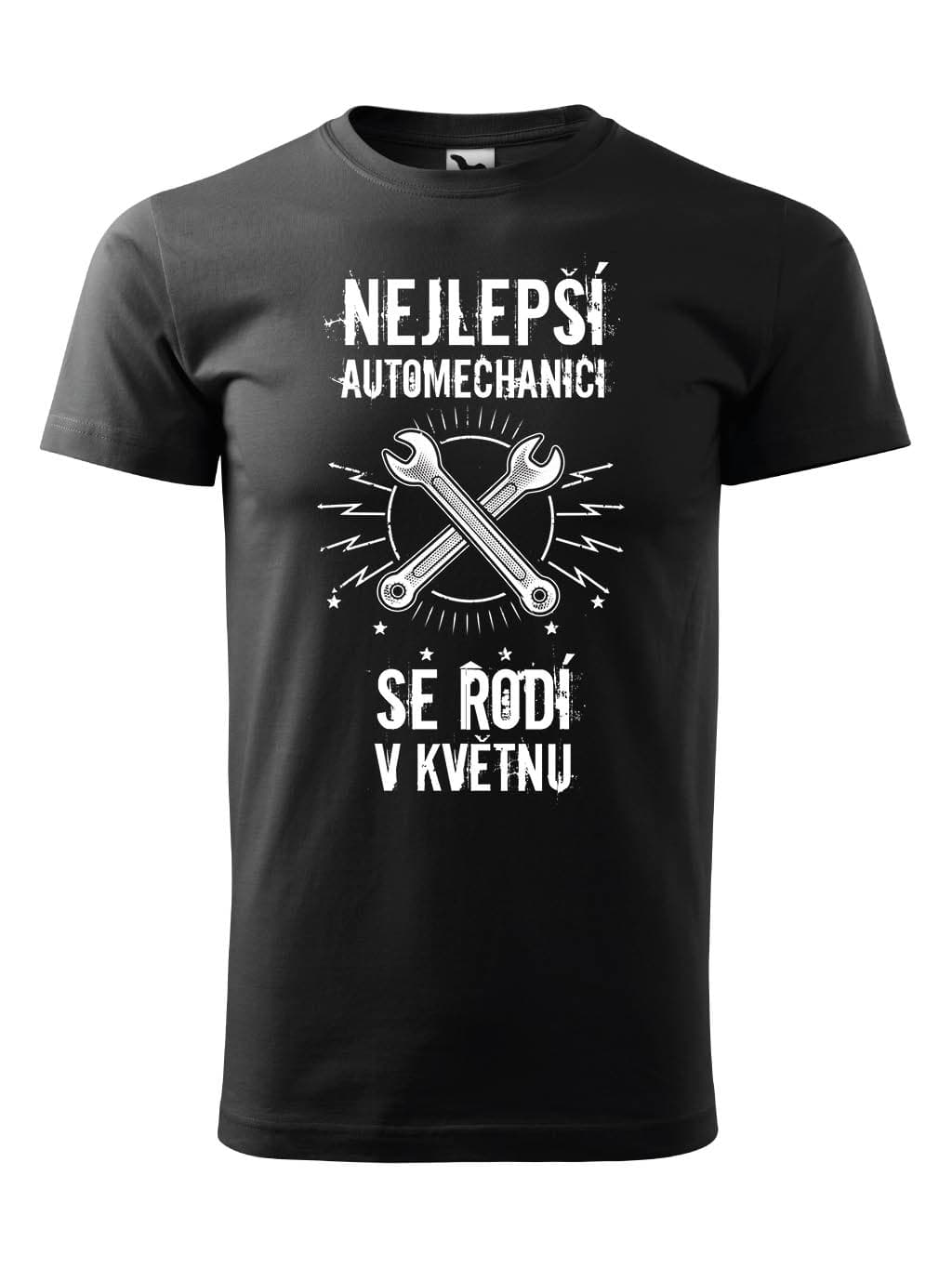 Profesní tričko Nejlepší automechanici se rodí