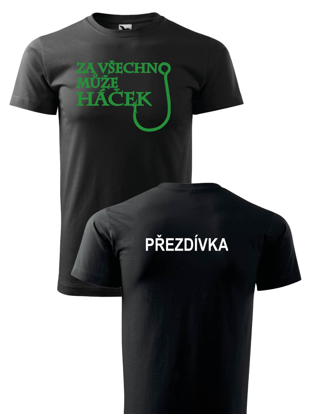 Vodácké tričko Za všechno může háček