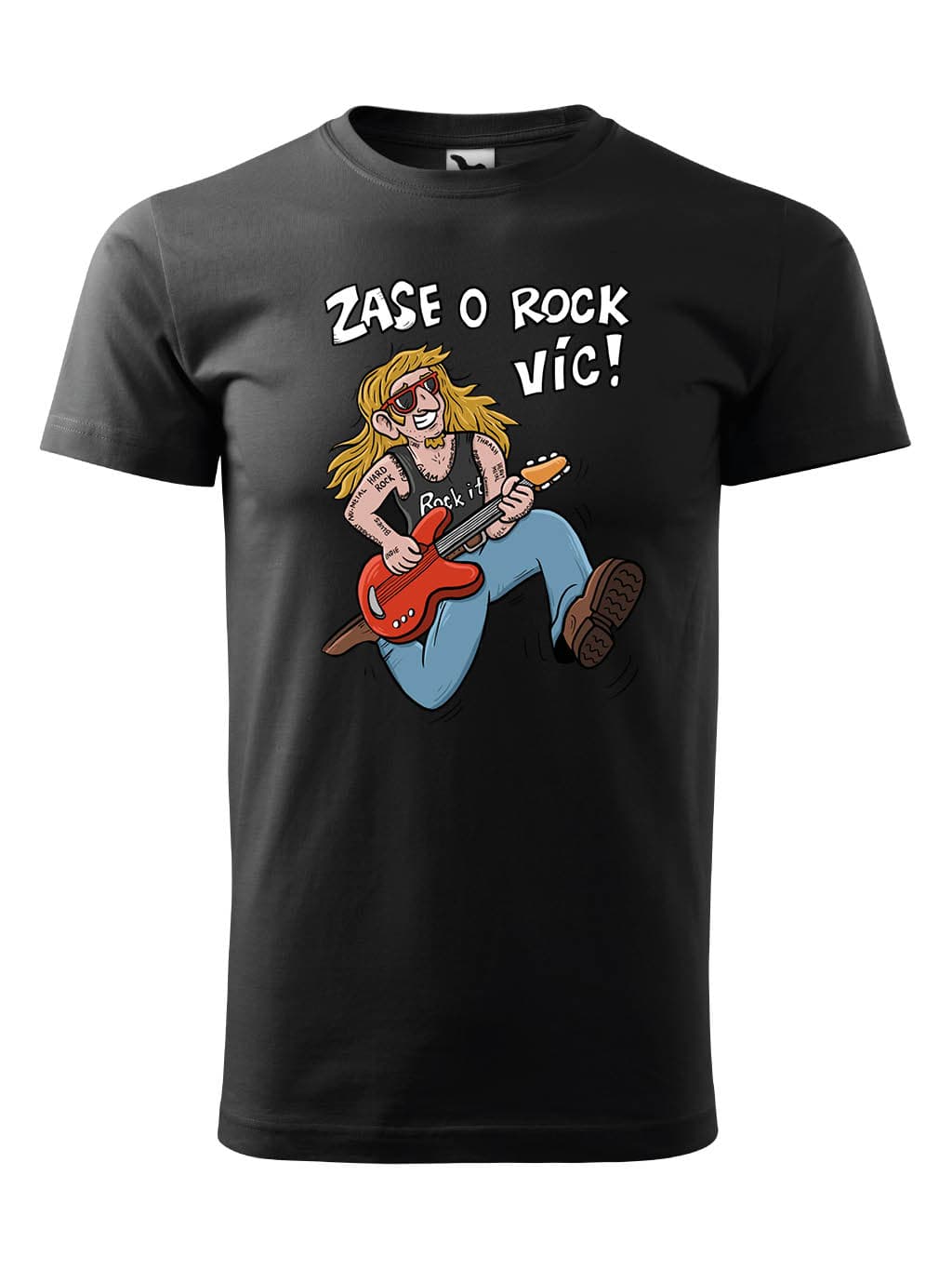 Tričko s potiskem O rock víc