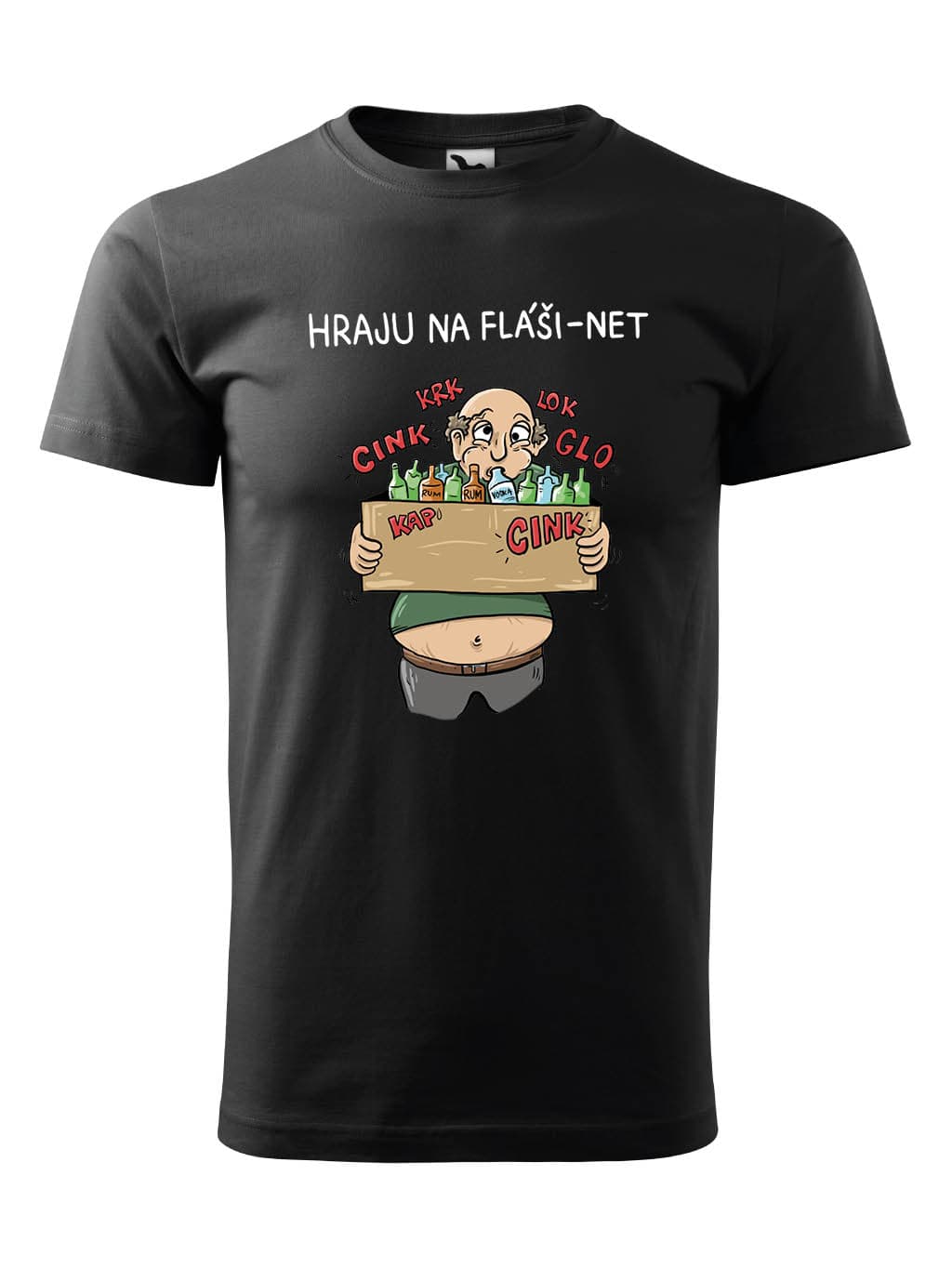 Tričko s potiskem Fláši-net