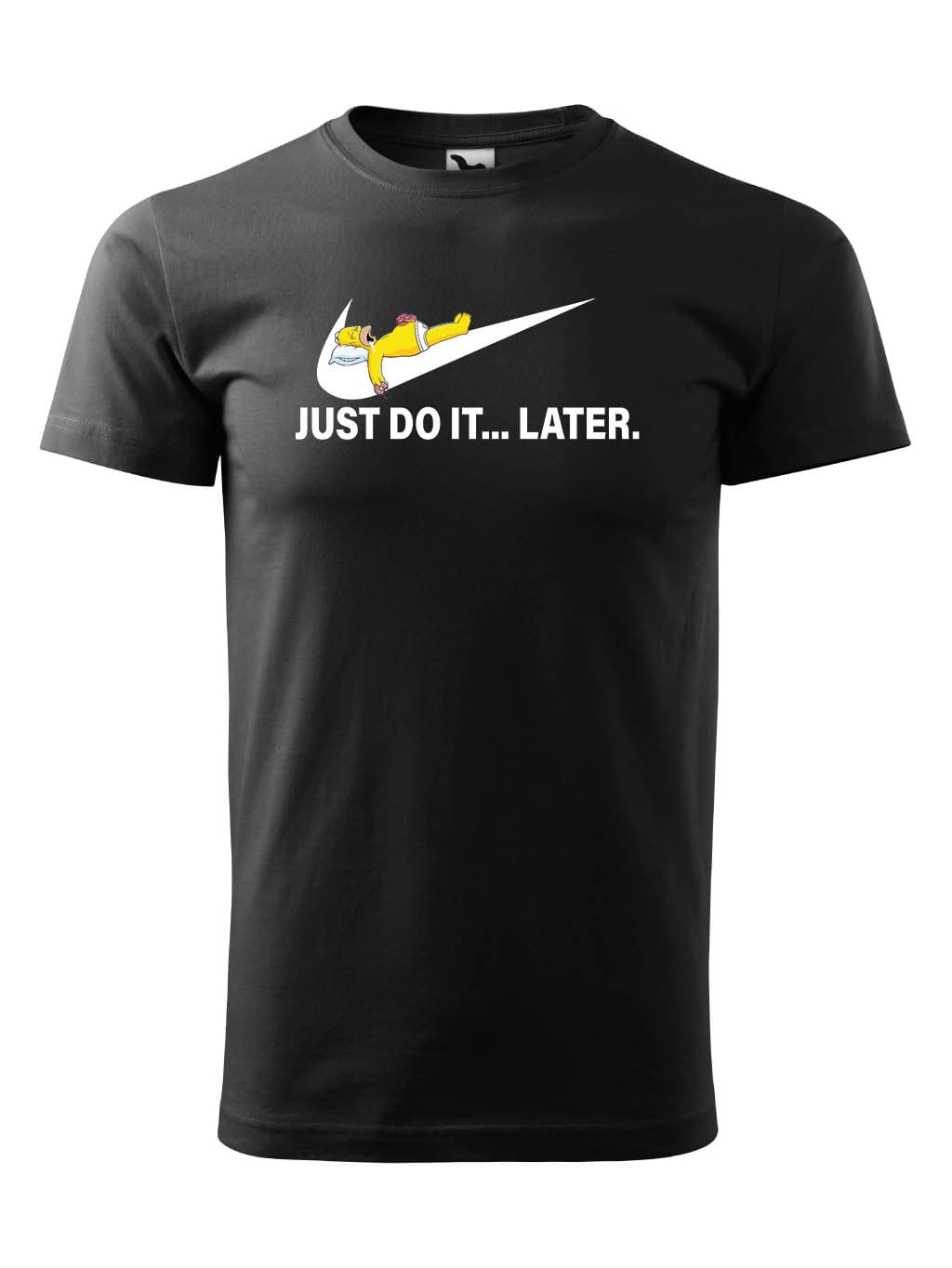 Tričko s potiskem Just do it later