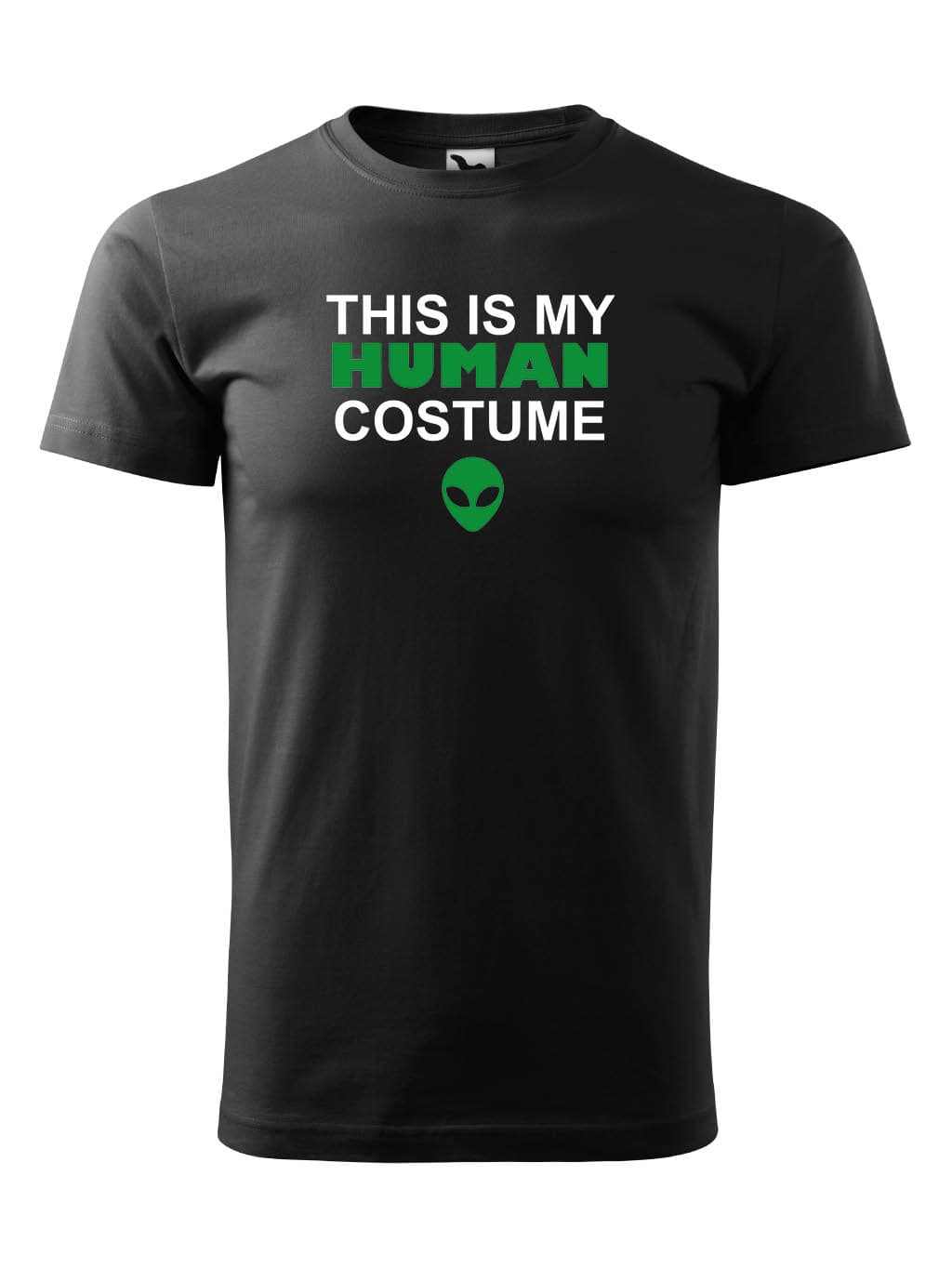Tričko s potiskem Human costume