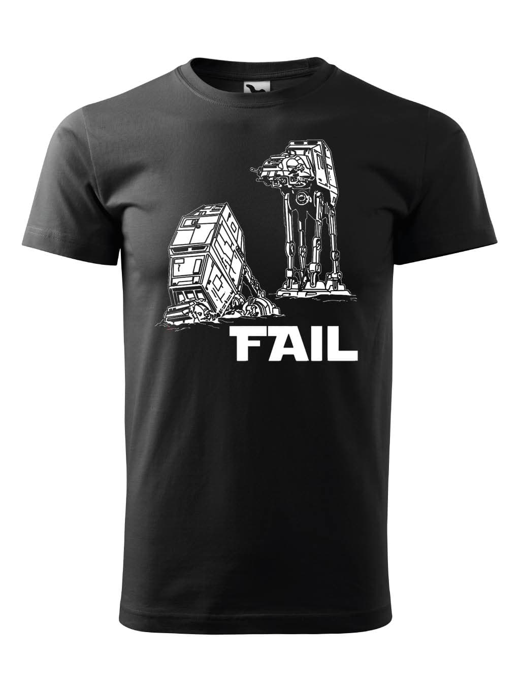 Tričko s potiskem AT AT Fail
