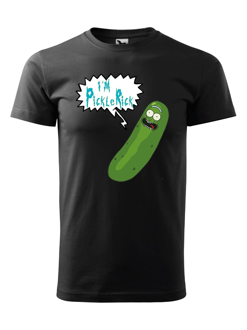 Tričko s potiskem Rick and Morty Pickle Rick