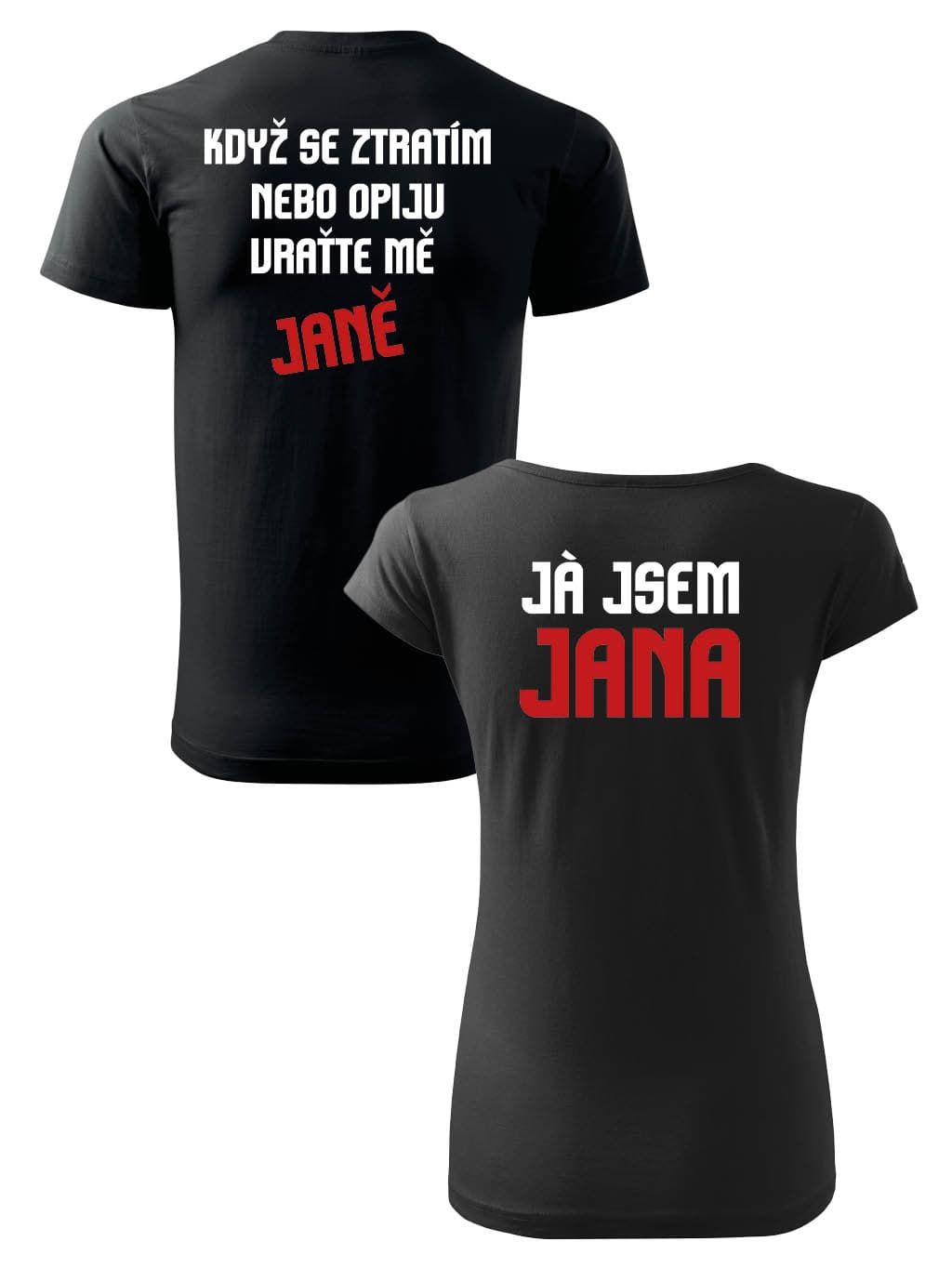 Trička pro páry Když se ztratím