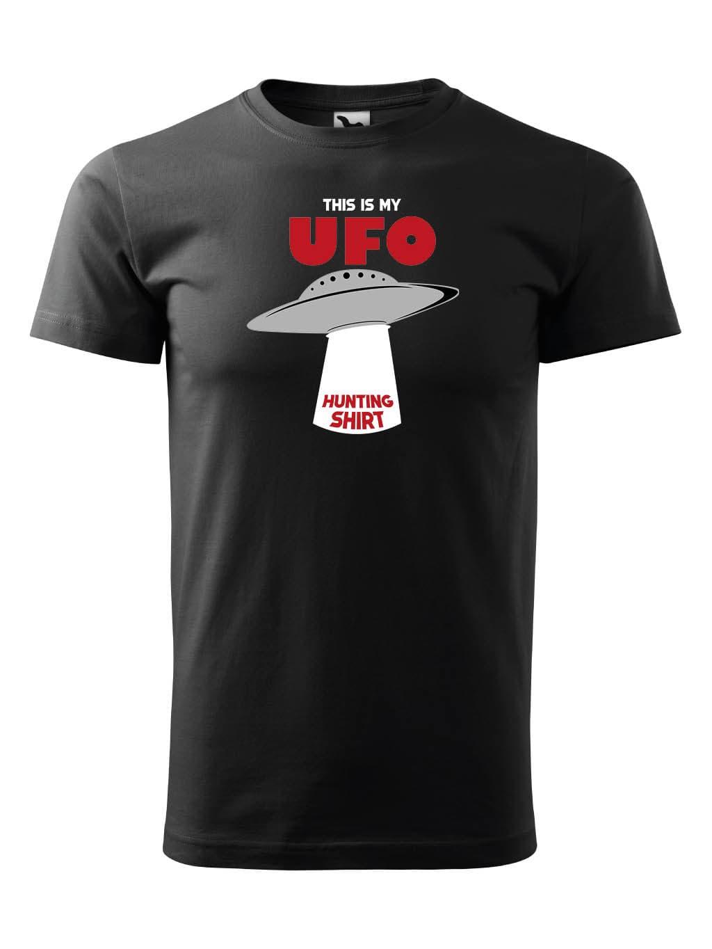 Tričko s potiskem UFO hunting