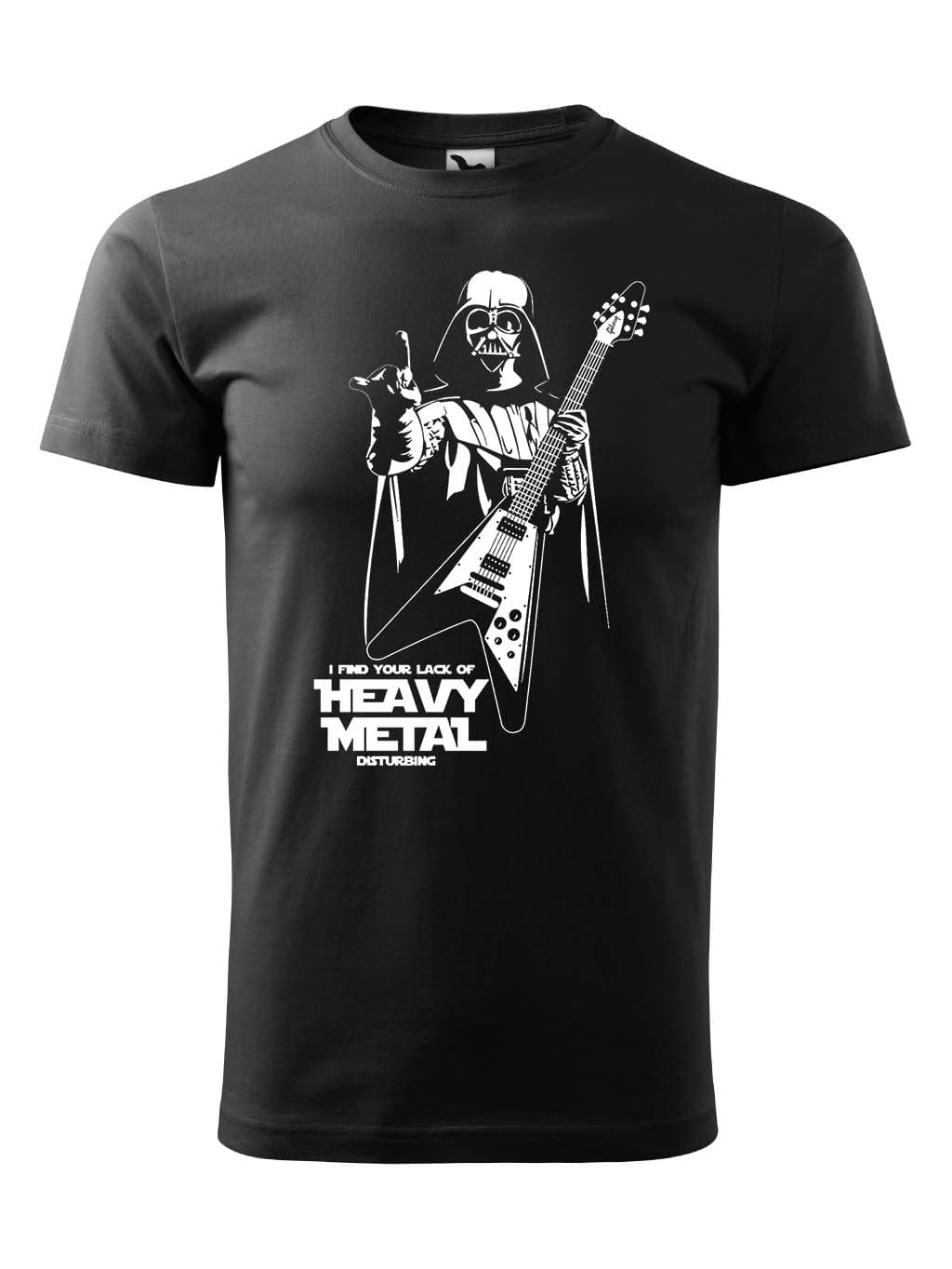 Tričko s potiskem Darth Metal