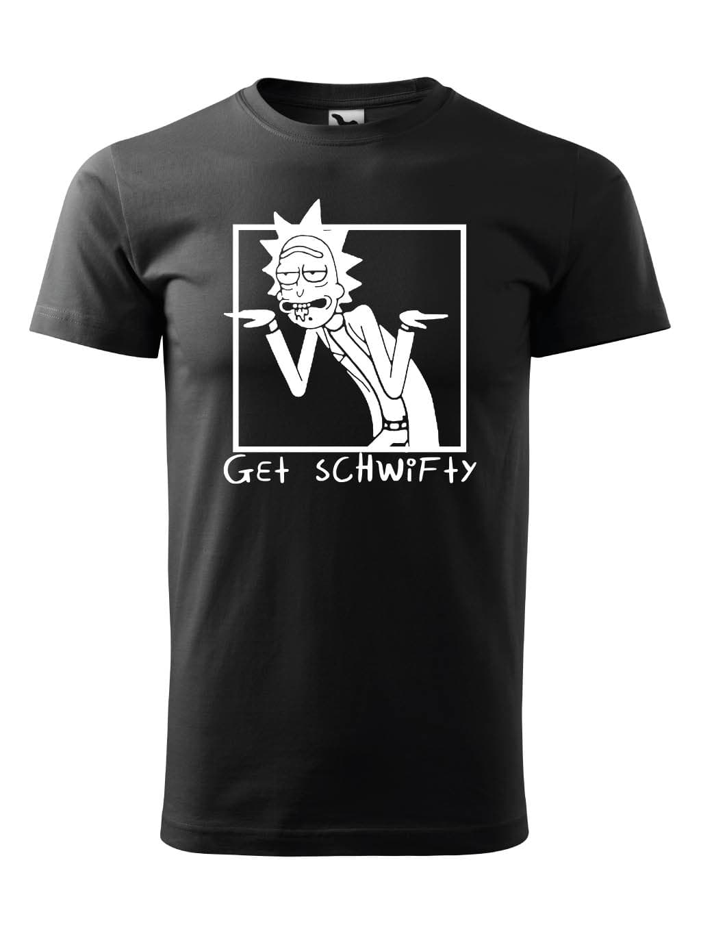 Tričko s potiskem Rick and Morty Schwifty 2