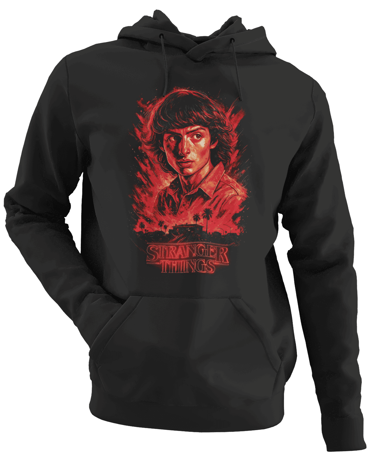 Mikina s potiskem stranger things mike
