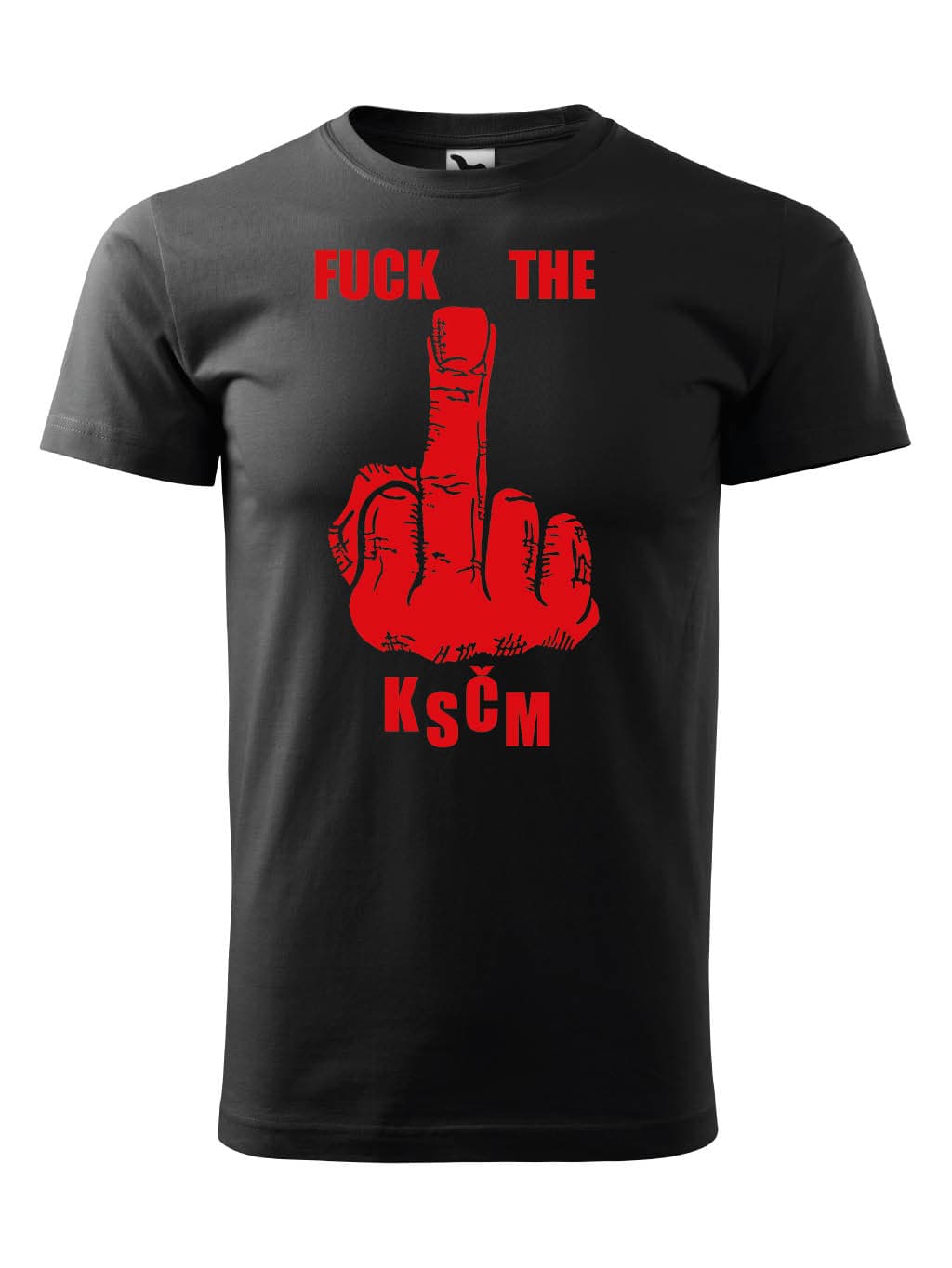 Tričko s potiskem Fuck the KSČM
