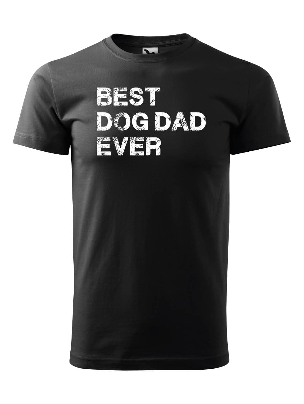 Tričko s potiskem Best dog dad ever