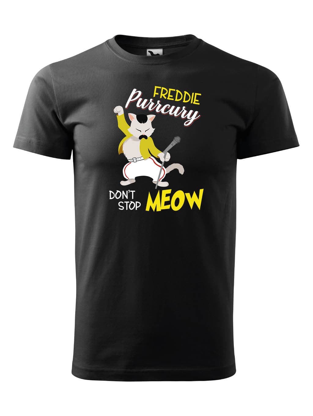 Tričko s potiskem Freddie Purrcury